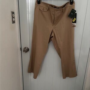 Ralph Lauren women Tan Chino Pants, NWT